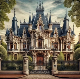 Diamond Painting Gotisches Viktorianisches Schloss